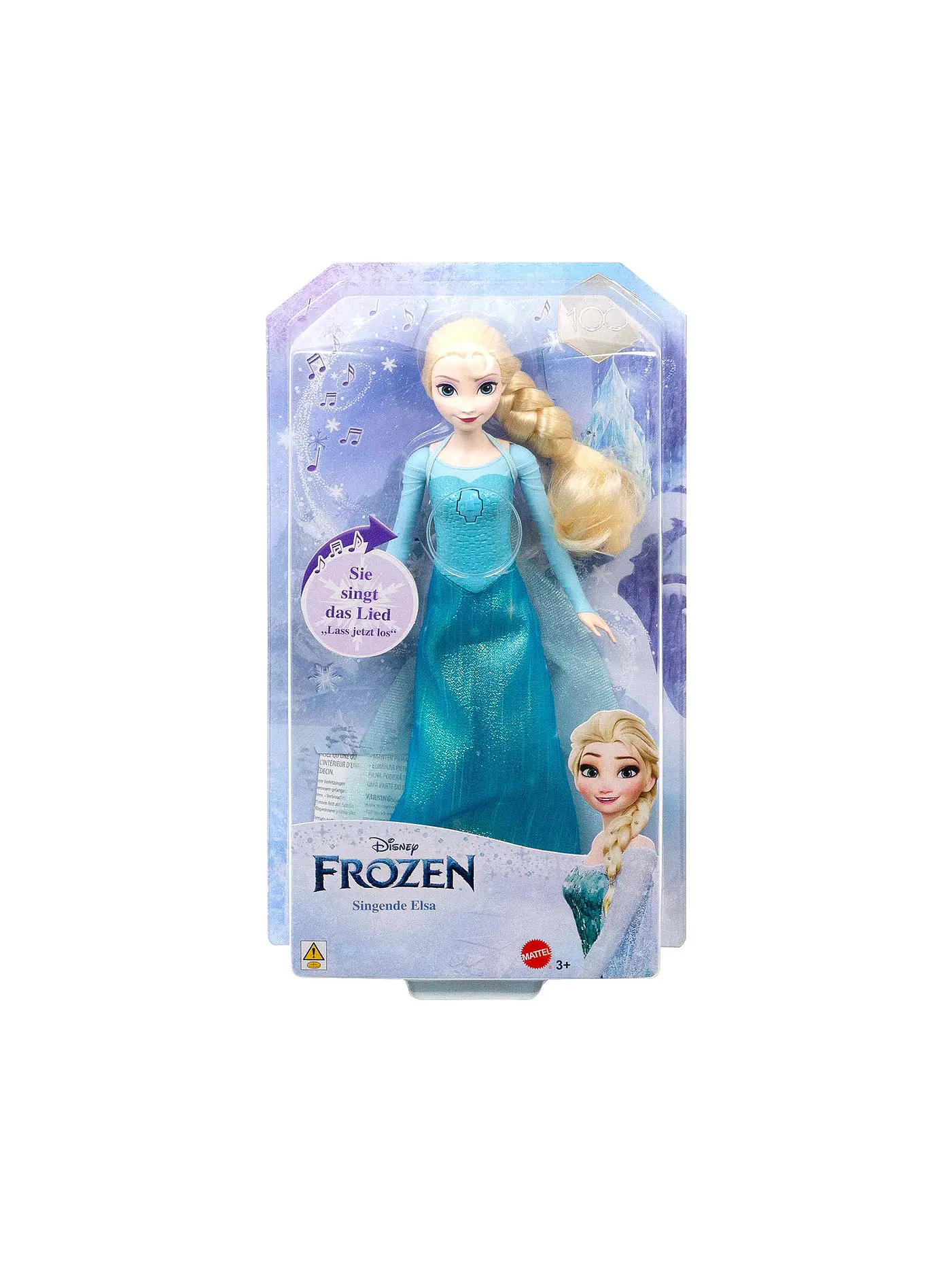 MATTEL | Barbie Disney Die Eiskönigin singende Elsa-Puppe | 